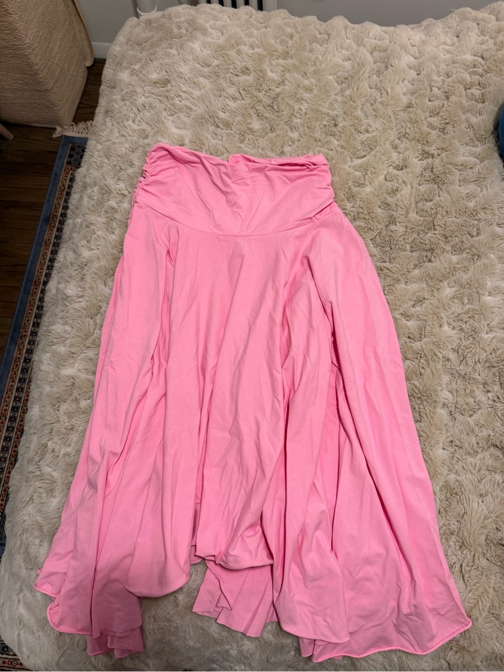 Pink Handkerchief Skirt